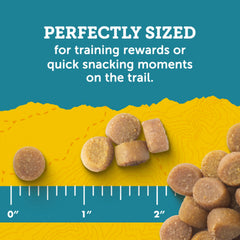 Sans maïs, ble et soja, friandises Zuke's Puppy Naturals adaptées