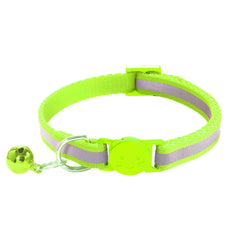 Collier zulinlong motif empreinte-pattes et reflet, visibilité accrue la nuit.