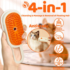 Brosse Zupooko élimination-poils-morts pour poils longs, soin en douceur.