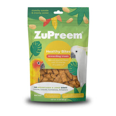 ZuPreem Healthy Bites – coquille croustillante, friandise savoureuse pour récompenser votre oiseau
