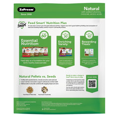 ZuPreem Natural granulés pour Quaker, soutien nutritionnel quotidien.