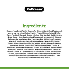 ZuPreem Qualité Premium: nutrition premium pour furet actif et heureux.