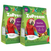 ZuPreem Pure Fun emballage pratique pour grands oiseaux, rangement facile