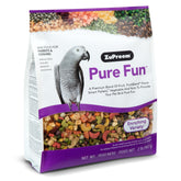 ZuPreem Pure Fun: melange fruits-legumes colorés stimulant l'appetit et l'exploration