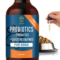 ZuivaPet Probiotiques pour chiens – dosage facile pour digestion équilibrée