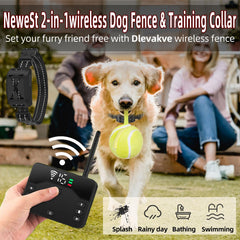 zvsay collier entraînement distance – contrôle individuel pour chaque chien