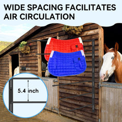 Zwinz porte-tapis de selle 6 bras extra-longs, support solide et répartition du poids optimisée.