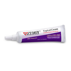 Zymox Crème Topique 0,5% Hydrocortisone pour chiens et chats, 1 oz, traitement ciblé