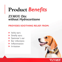 Zymox Otic sans hydrocortisone – douceur potentielle pour oreilles sensibles