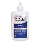 Zymox Otic flacon 8 oz prêt à apaiser irritations d'oreilles chez chiens et chats.