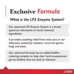 Zymox Otic système enzymatique LP3 – peut clarifier les secrétions auriculaires