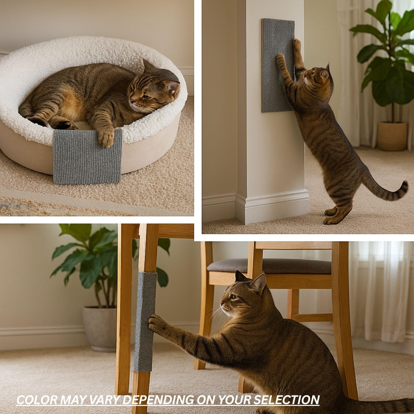 2ME Tapis Griffes Chat Canapé – protection du canapé contre les griffures