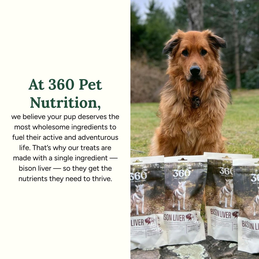 360 Pet Nutrition fabriqué aux Etats-Unis, friandises naturelles