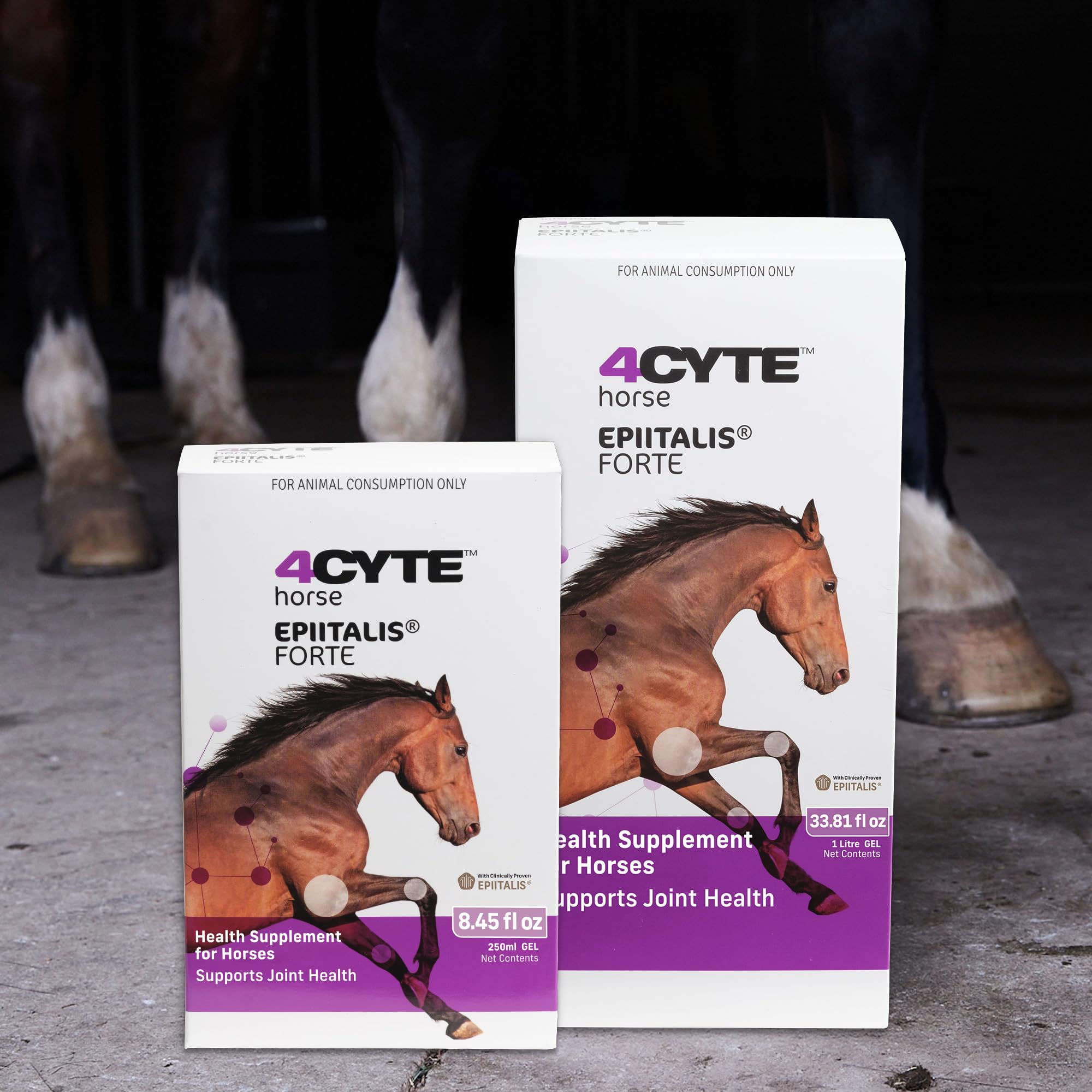 4CYTE Epiitalis Forte – ingrédients visibles indiquant une approche naturelle pour les articulations.