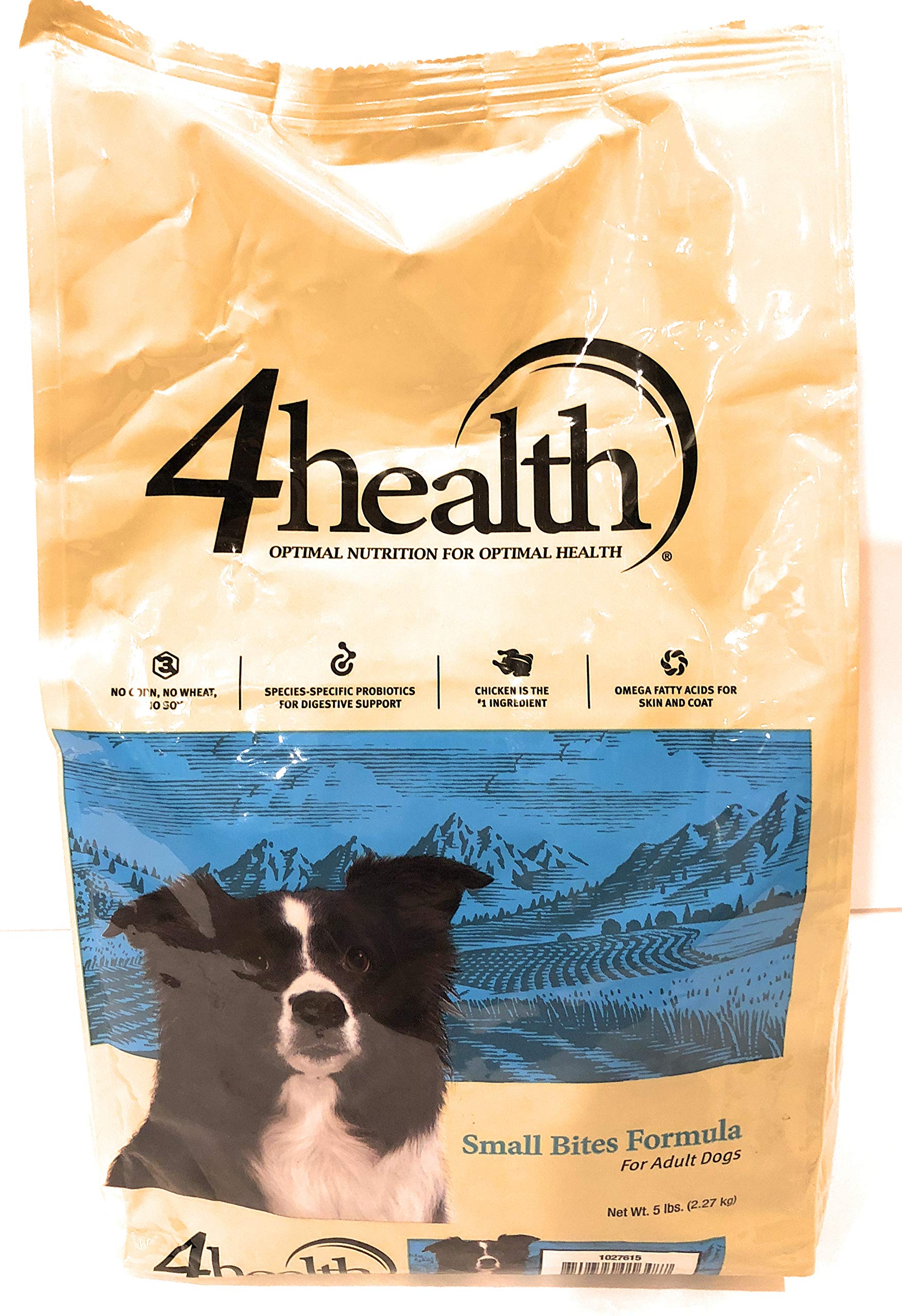 4health Small Bites: croquettes pour chien adulte, soutien digestion et peau saine.