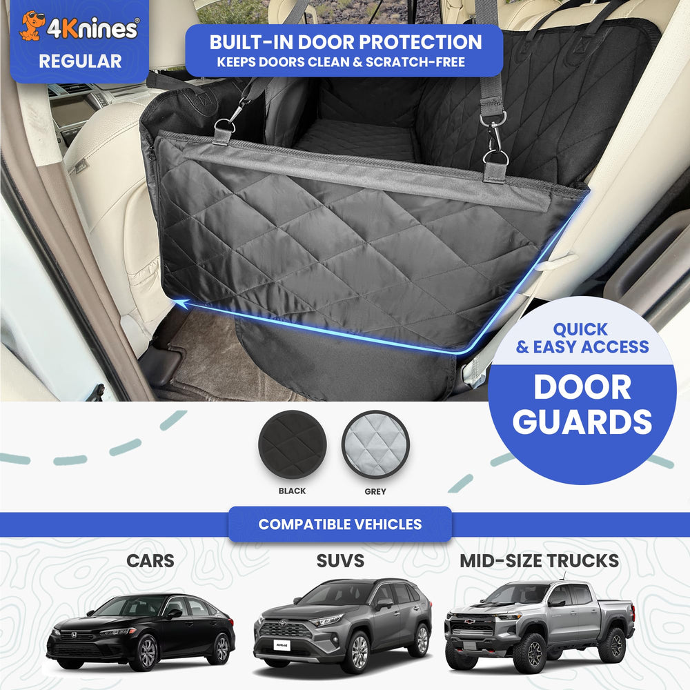 4Knines protection-portes-ouvertes-brevetee : protection des portières pendant les trajets