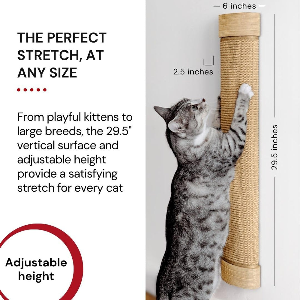 Grattoir-chat hauteur ajustable 7 Ruby Road pour chats de tous âges