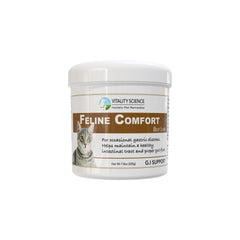 Vitality Science Félin Confort versement facile sur la bouteille pour une dose quotidienne pratique.