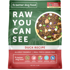 A Better Treat canard séché: protéine unique pour une digestion plus facile.