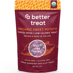 A Better Treat – friandises patate douce violette bio, récompense saine sans additifs