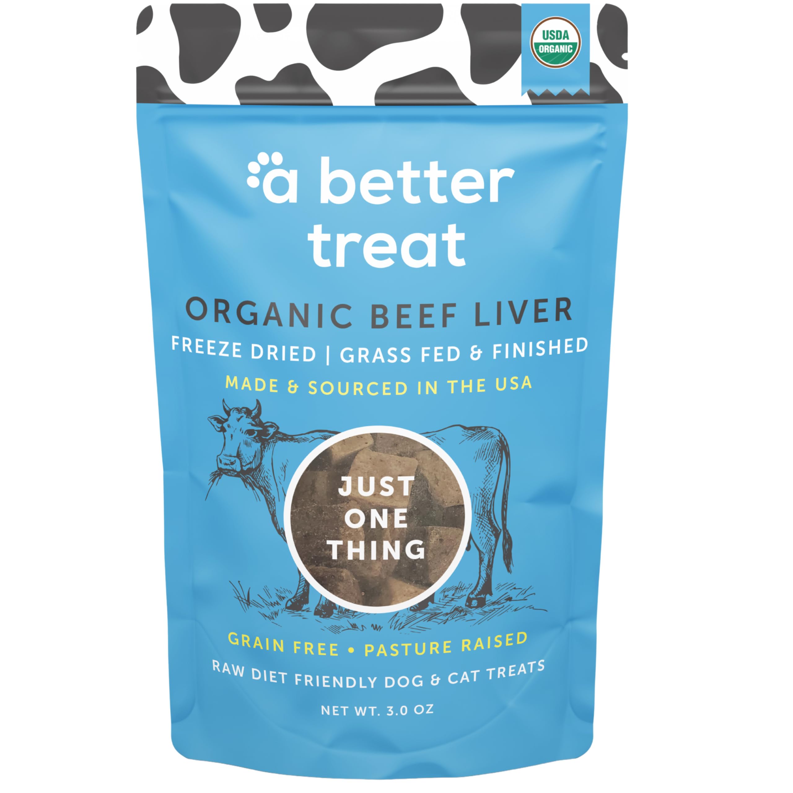 A Better Treat foie de boeuf séché tranche – récompense protéinée idéale pour l'entraînement.