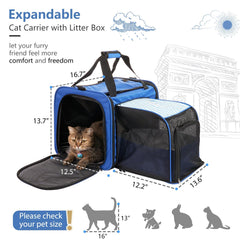 Porte-chat A.FATI, conteneur nourriture zippé pour repas en déplacement