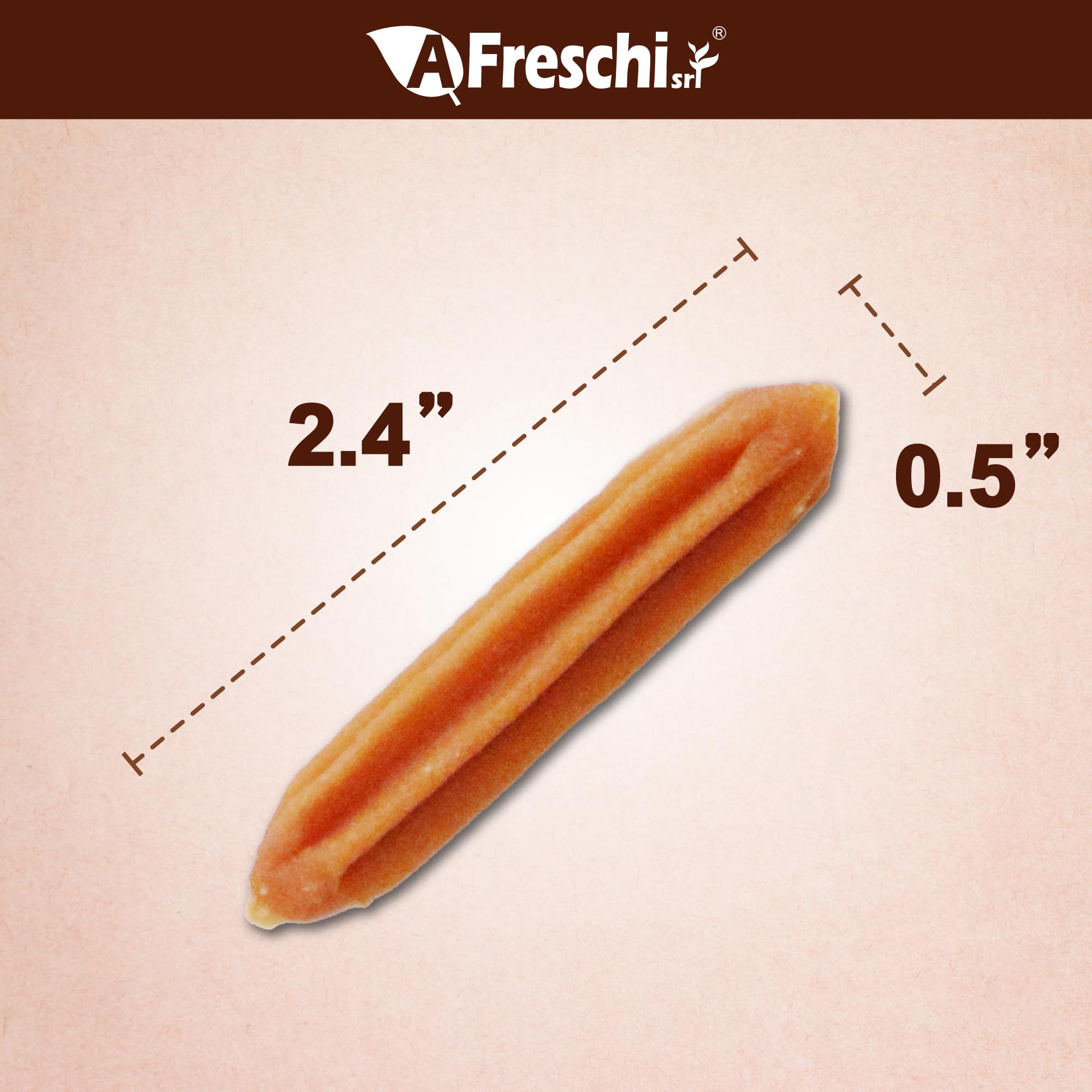 A Freschi srl friandises dinde naturelles: sans additifs, idéal pour chiens sensibles