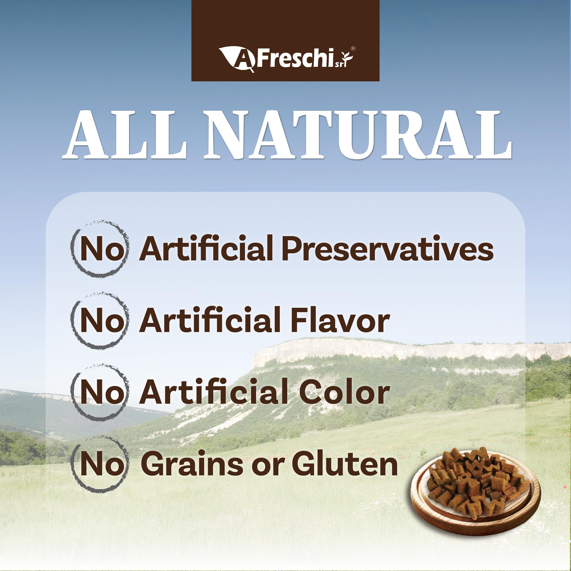 A Freschi srl alimentation complète et équilibrée pour chiens adultes.