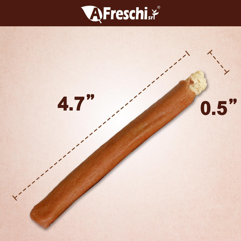 Friandise sans céréales A Freschi srl, plaisir sain pour chien sensible et digestion douce.