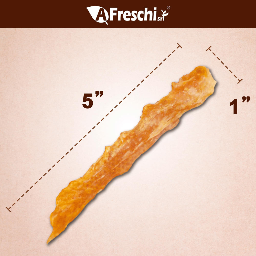 A Freschi srl tendons de dinde chien texture ferme, stimule la mastication et la satiété