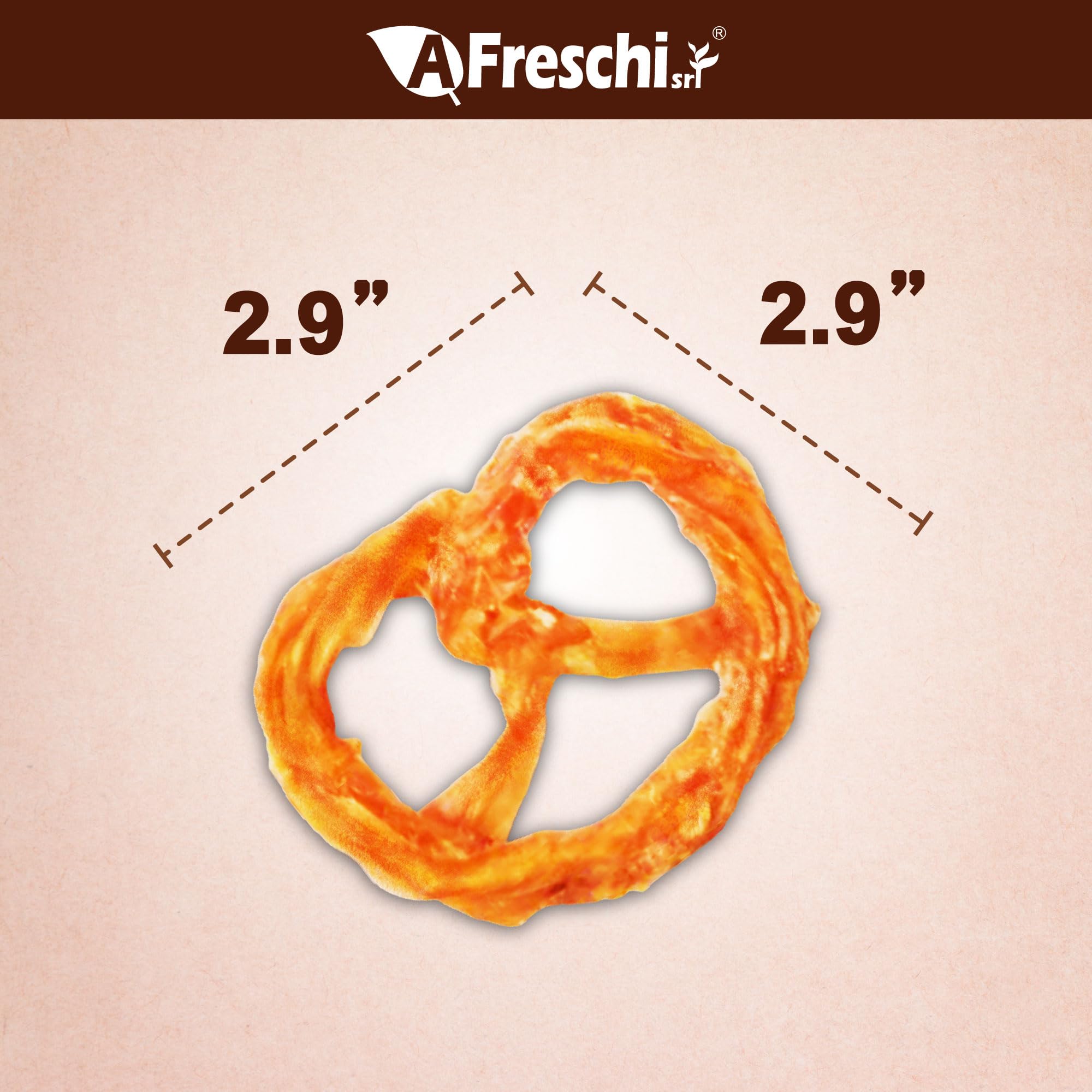 A Freschi srl tendons de dinde pour chien : texture durable et satisfaisante.