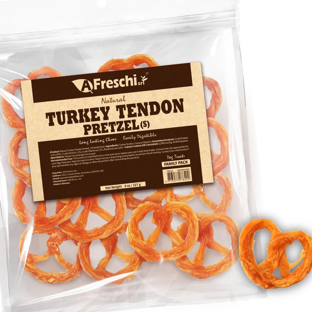 A Freschi srl tendons de dinde pour chien : récompense naturelle et protéinée.