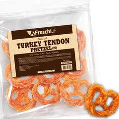A Freschi srl tendons de dinde pour chien — emballage pretzel 10oz, pratique.