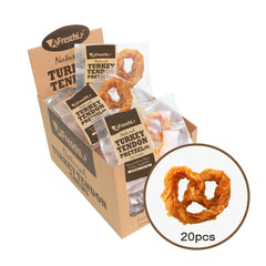 Tendons de dinde A Freschi srl pour chien, friandise protéinée et longue durée