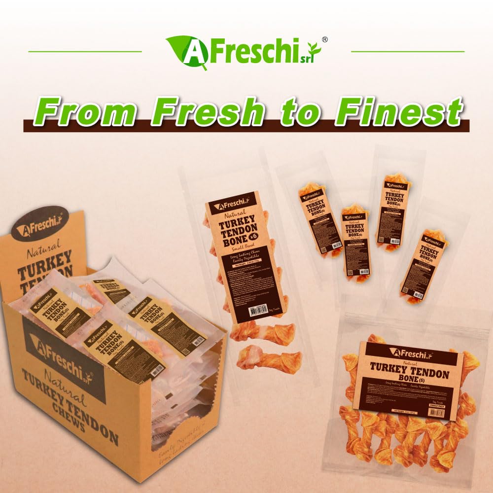 A Freschi srl Tendons de dinde – idéal pour occuper un chiot.