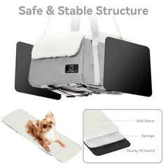Base anti-glisse A 4 Pet assure une stabilité sur tout type de sol.