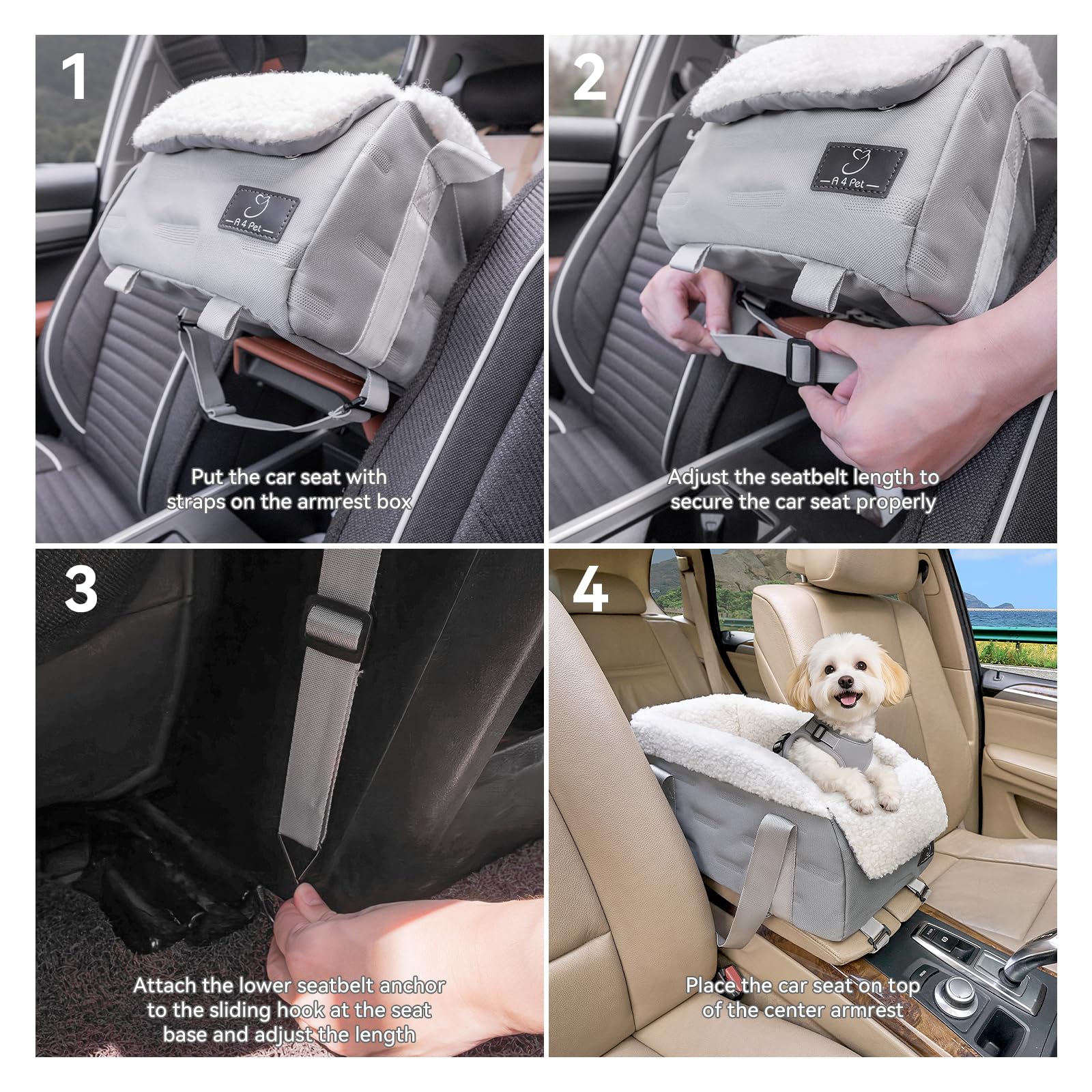 Housse lavable et réversible A 4 Pet, saisonnalité assurée.