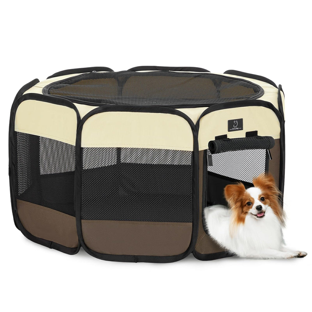 A4 Pet design marron-beige s'accordant à la maison