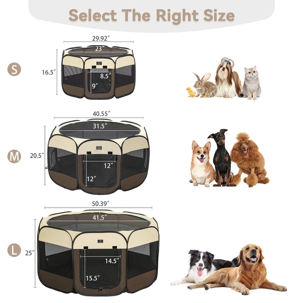 A4 Pet transport et voyage, pliage compact pour les trajets