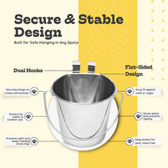 AASPIRE PETS seau amovible, nettoyage rapide et facile