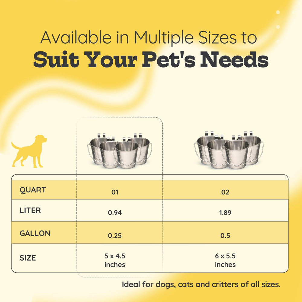 AASPIRE PETS seau polyvalent utile à domicile et en extérieur