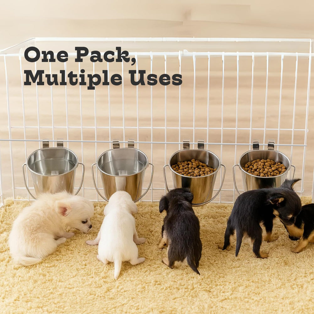 AASPIRE PETS seau pour petits animaux, adapté à chiens, chats, lapins et oiseaux