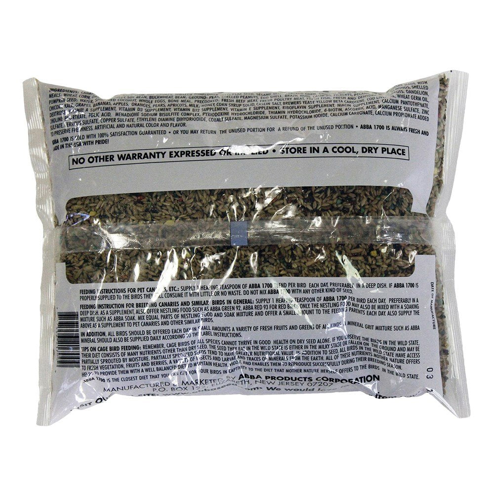 ABBA 1700 utilise des ingrédients de haute qualité pour une alimentation équilibrée.