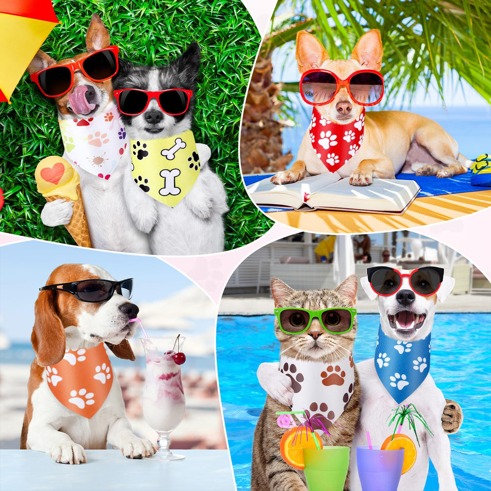 Abbylike bandanas motif Noël pour chien, touche festive pendant les fêtes.