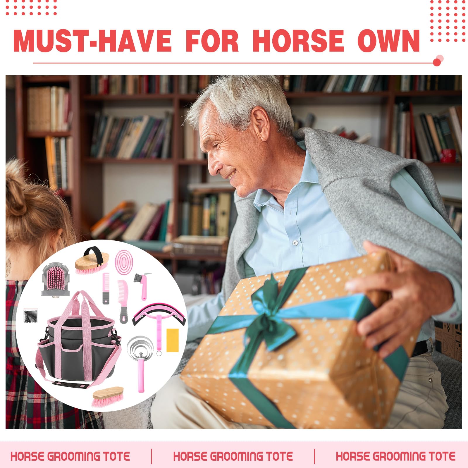 Abbylike bandes elastiques soin cheval pour fixer la criniere
