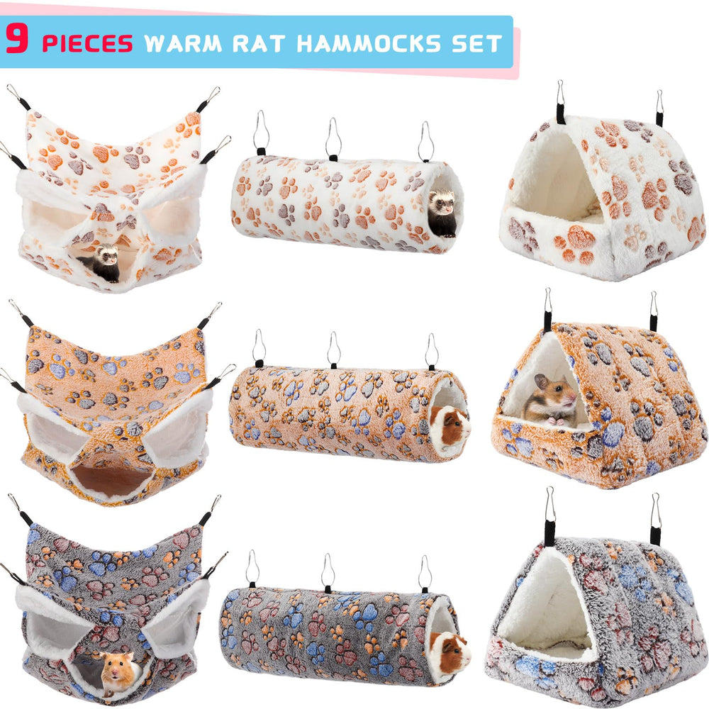 Abbylike hamac petit animal 30x30: installation facile