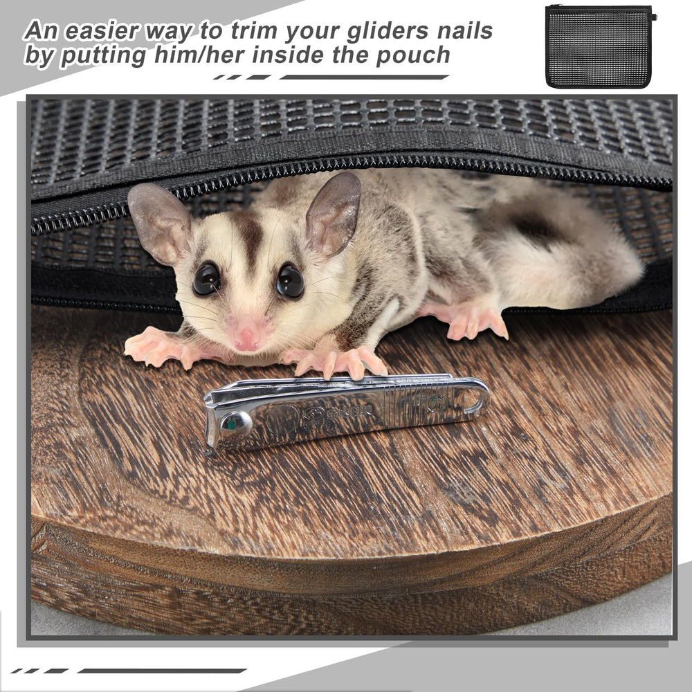 Abbylike pochette 20x25 cm parfaite pour le transport des petits animaux