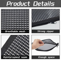 Abbylike pochette avec mesh renforce pour rongeurs et durabilite