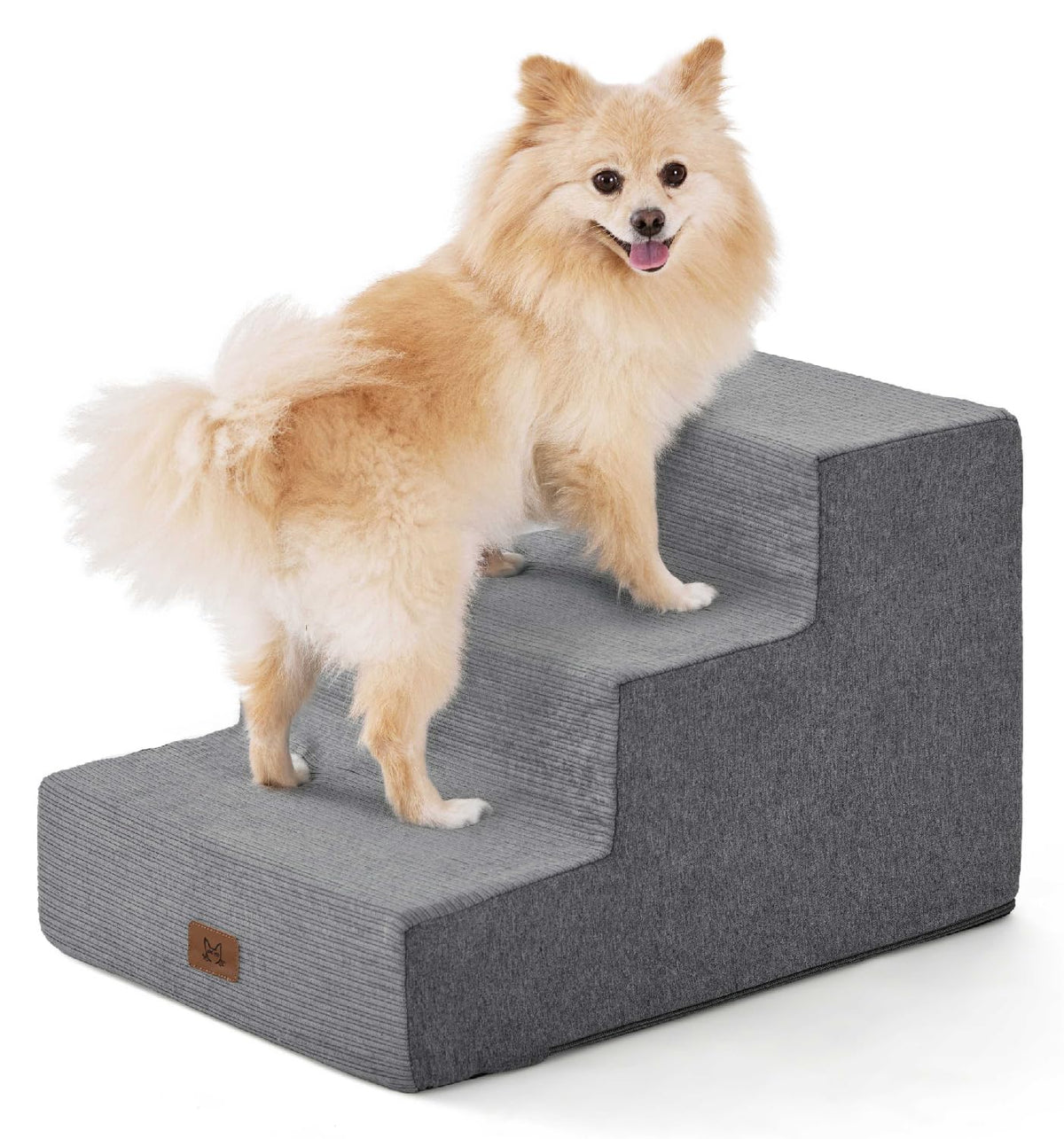 ABCPET escaliers 3 étapes – accès facile au lit pour petit chien.