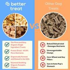 A Better Treat saumon sauvage en tranches, soutient le pelage sain